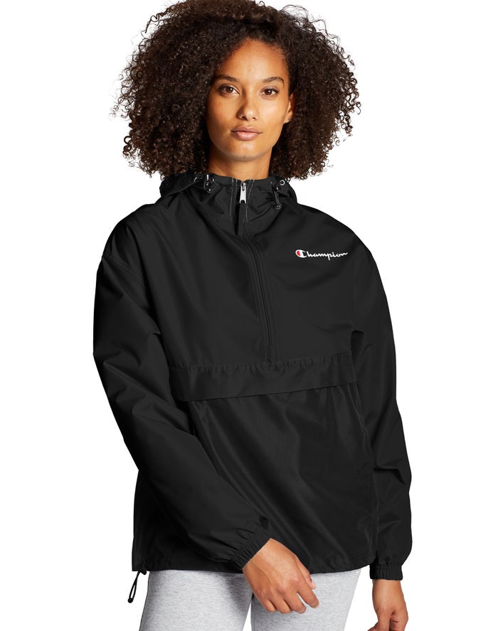 Champion Packable Jas Dames - Zwart - Belgie 7096JAQTO